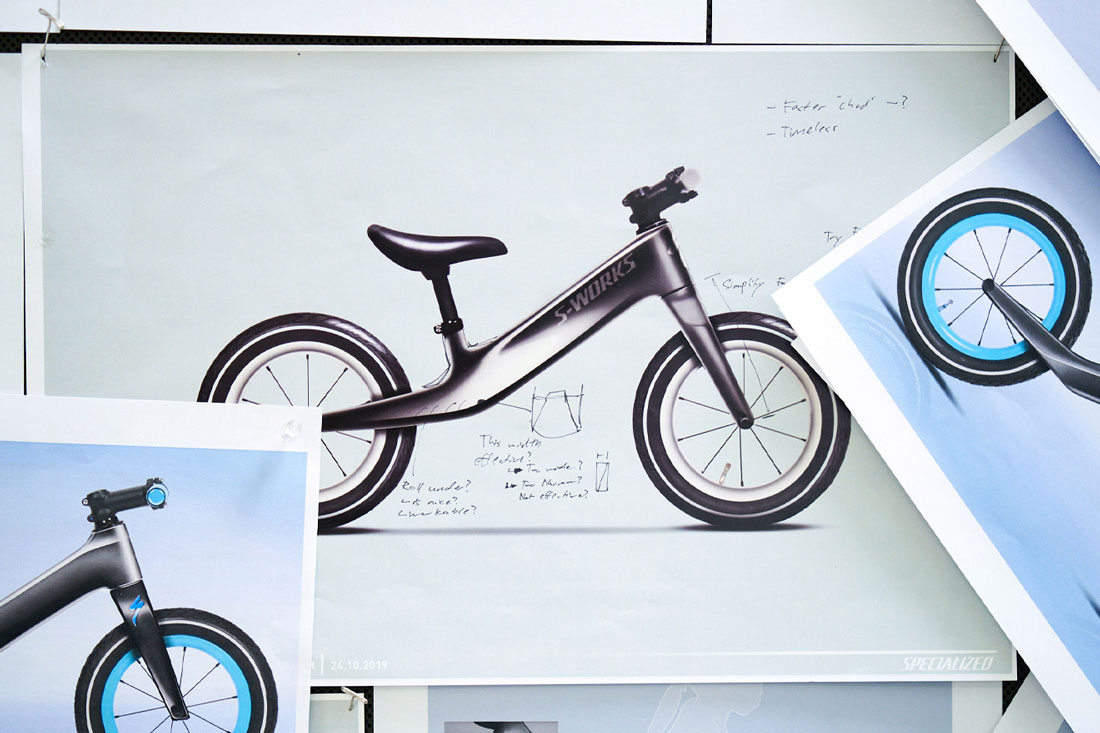 Nueva Specialized Hotwalk Carbon, una bici sin pedales con cuadro de  carbono