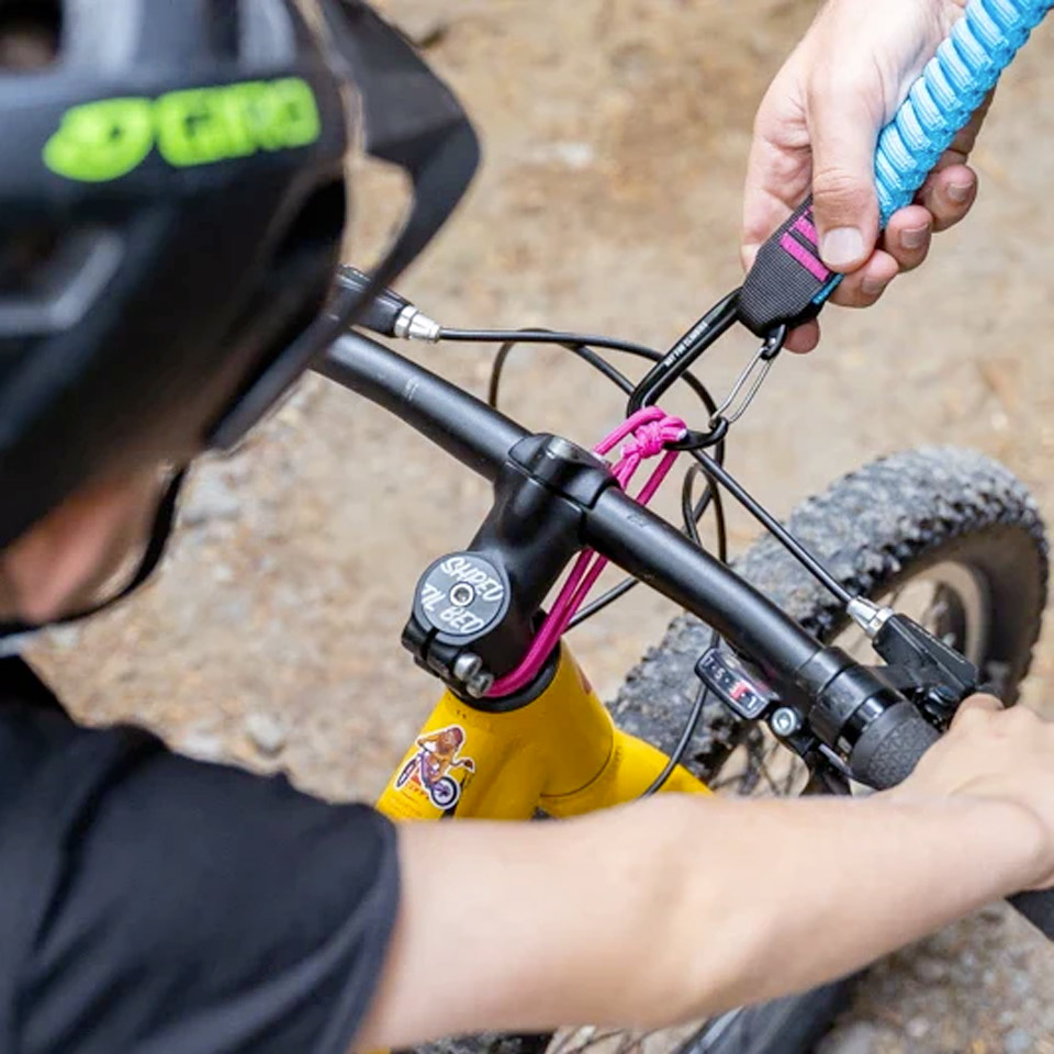 Cuerda de remolque Bicicleta Cuerda de tracción para niños con gancho de  seguridad, 3m estirado