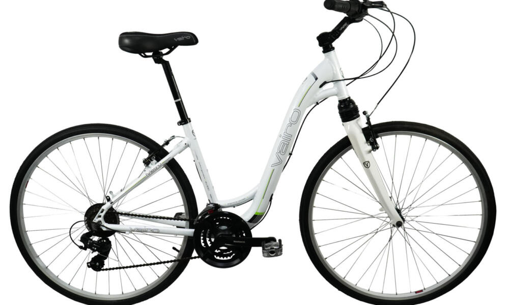 Vidriera con precio Bicicleta urbana Vairo Metro 28 BICICLUB